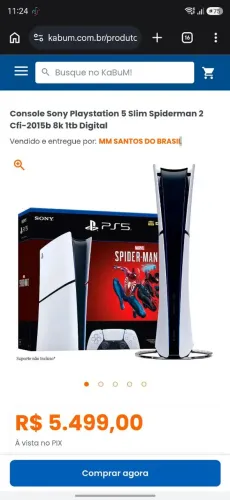 PlayStation 5 novo lacrado
