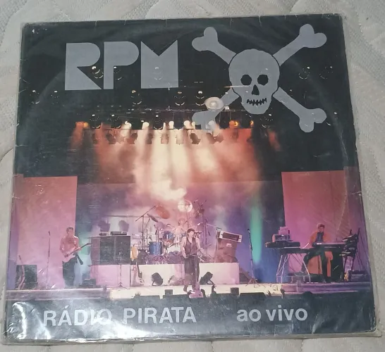 LP RPM Rádio Pirata Ao Vivo - Vinil Original