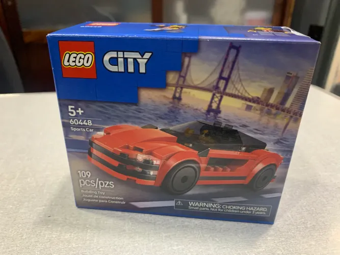 Lego City Carro Esportivo Vermelho 60448