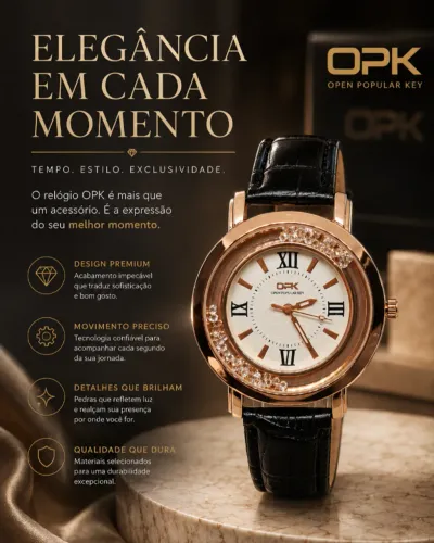 RELÓGIO FEMININO OPK