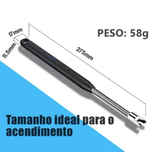 Promoção Esqueiro recarregável usb mais Brinde 
