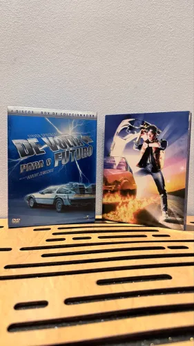 De Volta Para O Futuro - Trilogia Box Dvd 4 Discos (Usado)