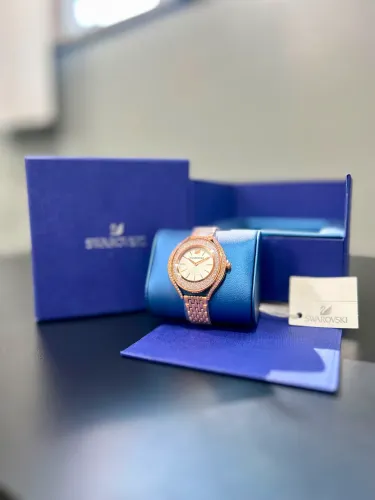 RELÓGIO SWAROVSKI ORIGINAL FEMININO - ROSE GOLD