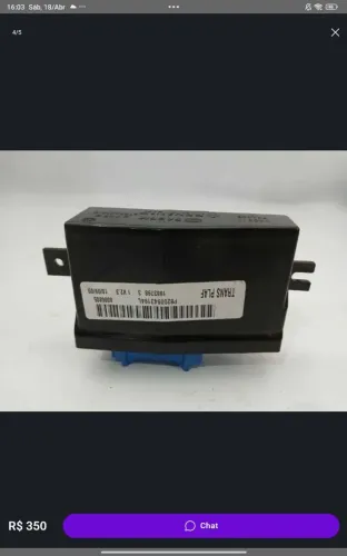 Modulo Alarme Imobilizador Renault Kangoo P *41