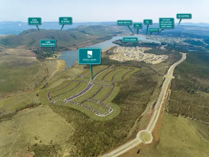 Lote em Condomínio Fechado | 539m² | Reserva Laguna Alphaville Lagoa dos Ingleses