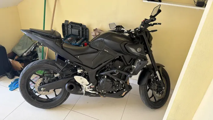 Escapamento  Yamaha Mt 03 Mt03 Willy Made Firetong Full 