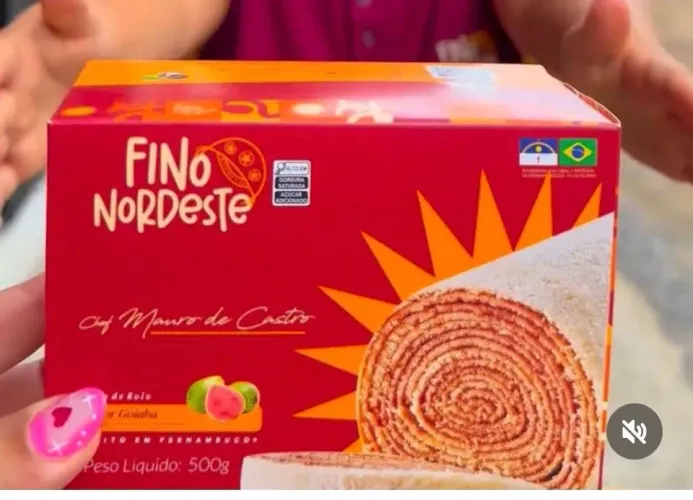 Bolo de rolo Fino Nordeste 