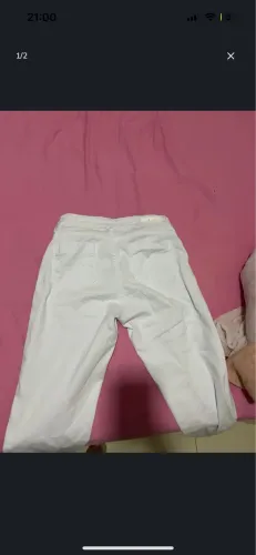 Calça jeans branca