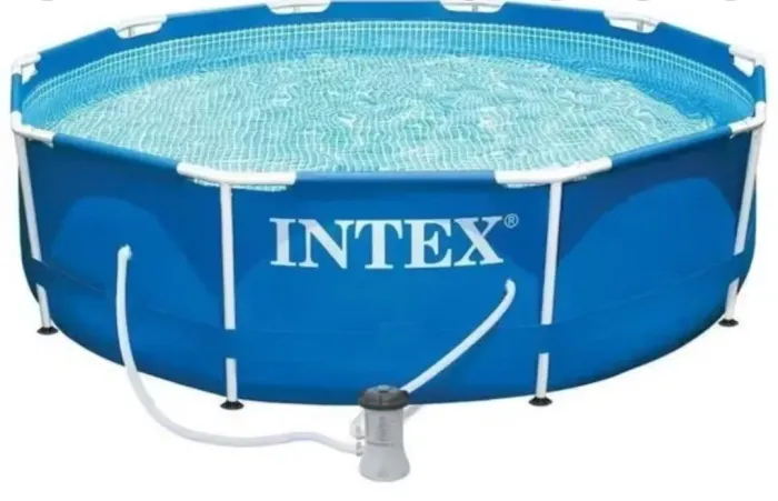 Vende - se Piscina Intex Premium Redonda 4.485 lt + MOTOR Completo
