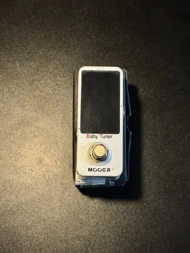 Pedal Afinador Mooer Baby Tuner | True Bypass, Mini Compacto + Caixa