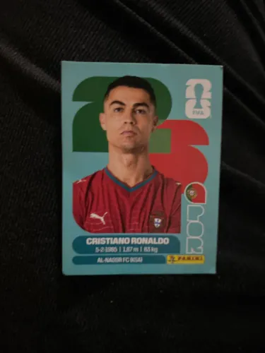 Figurinha do Cristiano Ronaldo copa de 2026