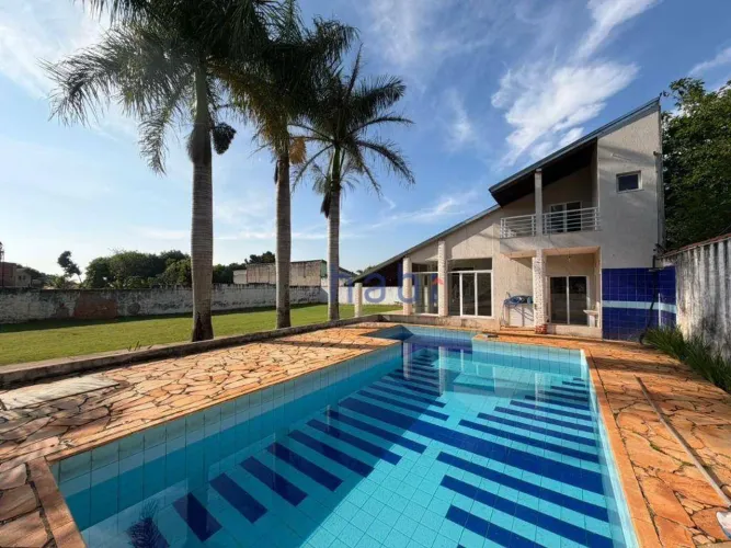 Chácara com 3 dormitórios, 4300 m² - venda por R$ 1.300.000 ou aluguel por R$ 6.200/mês - 