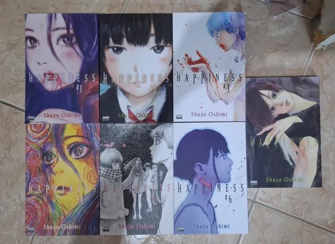 Happinnes, conjuntos de mangá do Volume 1 ao Volume 7