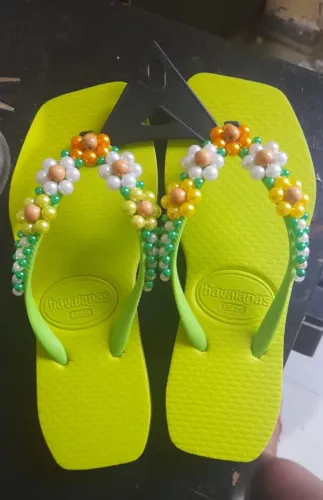 Sandália Personalizada com Miçanga