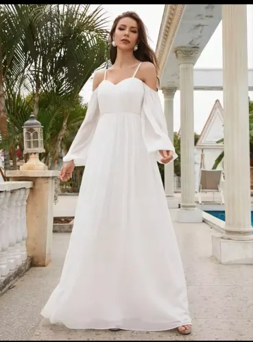 Vestido de noiva civil