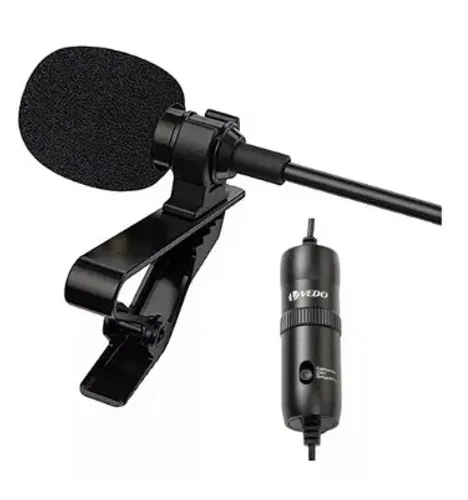 Microfone de Lapela, Novo- Ativo