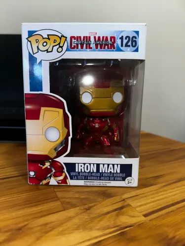 Funko Pop 126 Iron Man Captain America Civil War