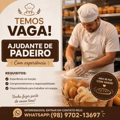 Ajudante de padeiro