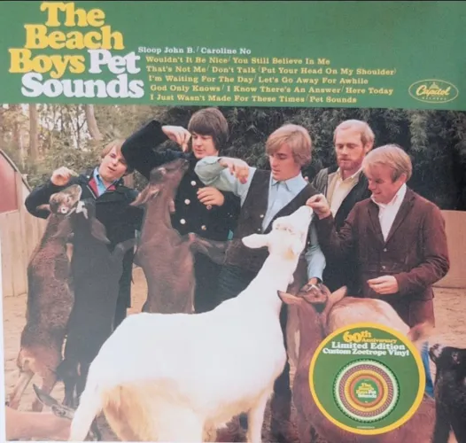 LP The Beach Boys - Pet Sounds (Vinil Zoetrope Edição 60 anos)