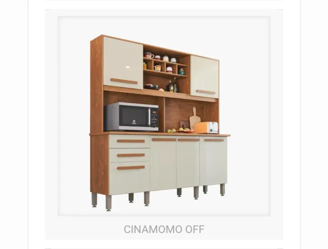 Armário de cozinha novo alto padrão