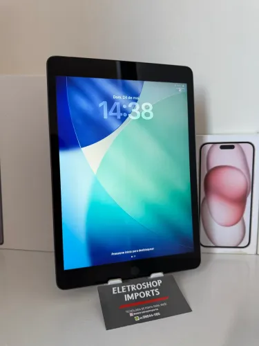 iPad 9ª Geração 256GB Wi-Fi + Cellular Com Entrada de Chip