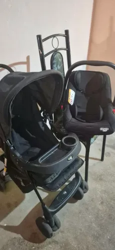 Bebê conforto mais carrinho de bebê