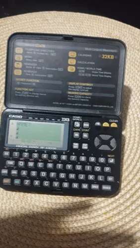 Agenda Eletrônica Vintage Casio 32KB Digital Diary SF-4300R R$:100 REAIS 