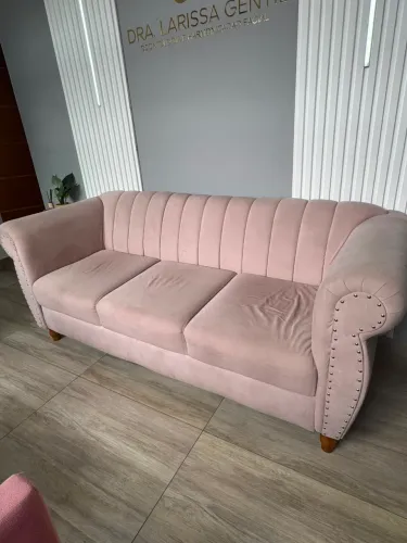 Sofá Chesterfield Realeza 3 Lugares