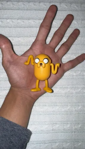 Boneco Jake Hora De Aventura Com Corda, brinde de 2016.