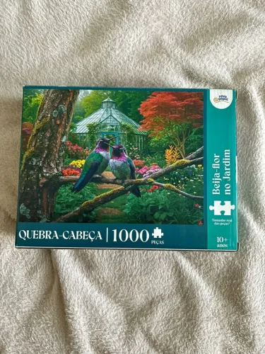 Quebra cabeça 1000 peças Beija-flor