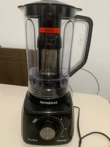 Liquidificador Mondial Turbo Power 2,2L + Filtro - Pouquíssimo Uso