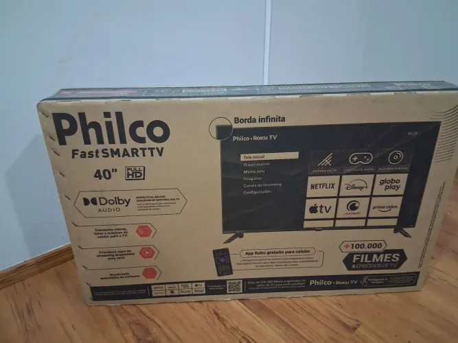TV 40 Led roku philco