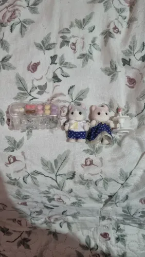 Curly ear cats sylvanian families (set completo)
