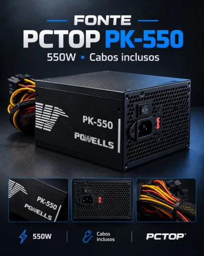 FONTE PCWELLS PK-550