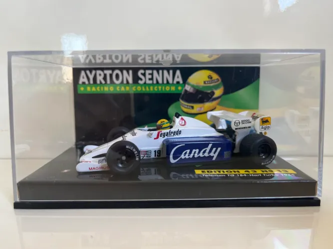 Ayrton Senna 1:43 F1 Minichamps Edition 43 N:13 Toleman TG 184-Hart Turbo 1984
