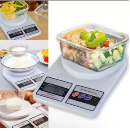 Balança Digital Alta Precisão até 10kg Cozinha Dieta Alimentos Super Precisa Nutrição Conf