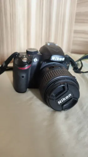 câmera dslr nikon d3200 + lente 18-55mm perfeita para iniciantes!