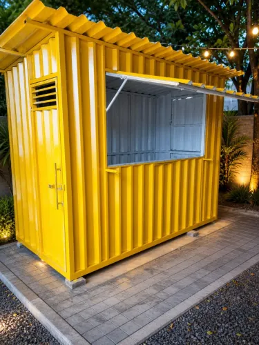Quiosque semi container 