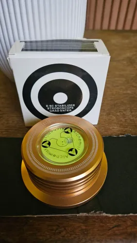 Wan - estabilizador de disco de vinil de alumínio HiFi 50hz