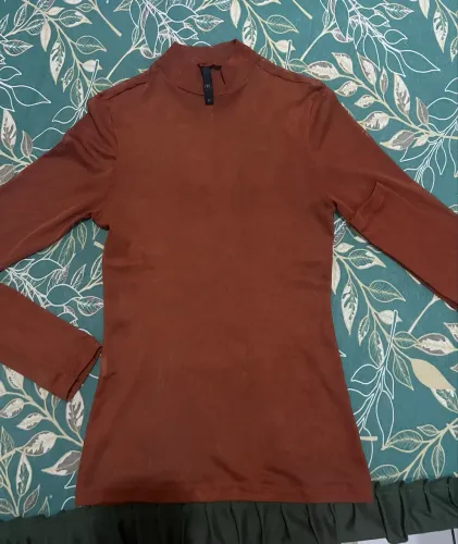 Blusa de Tule Manga Longa 