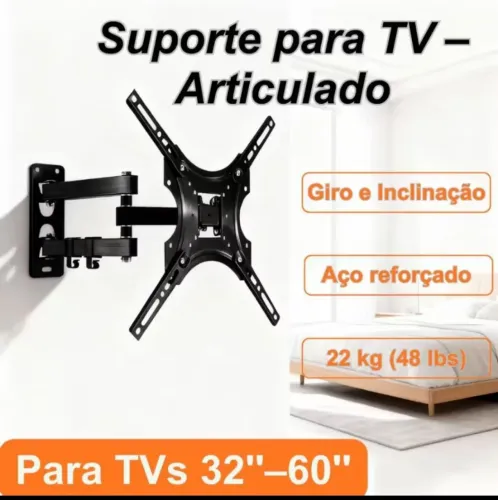 Suporte para tv de 32" a 60" polegadas