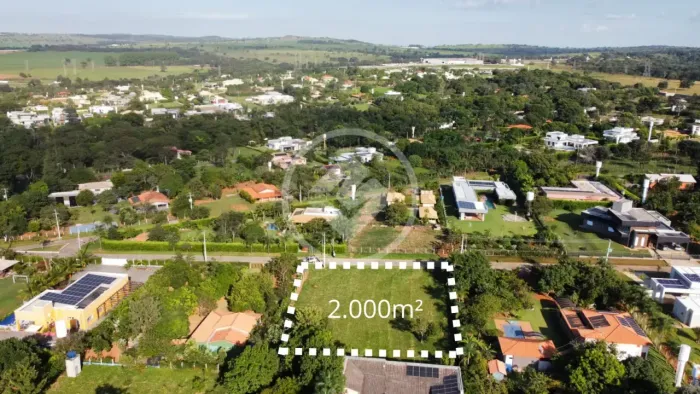 Hidrolândia - Terreno de 2.00m² no Condomínio estancia das Águas codigo: 325454