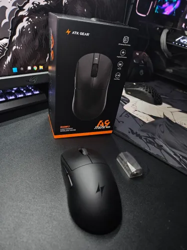 Mouse ATK A9 Mini Ultimate+ pixart 3955 Master Lançamento 