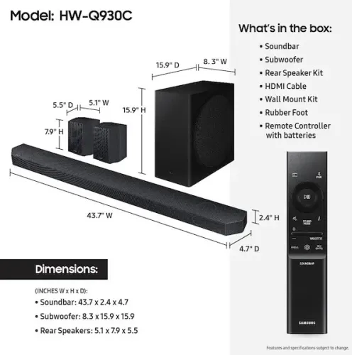 Soundbar Samsung Q990C