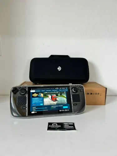 Steam Deck 256GB + 512GB Impecável (Aceito Cartão)