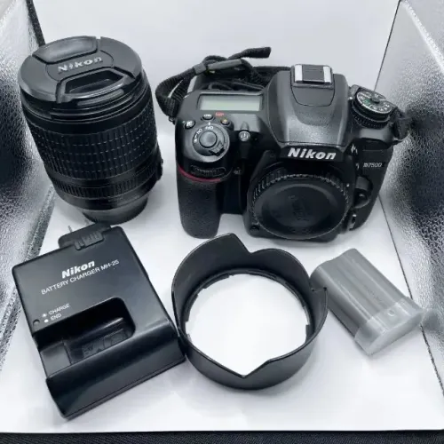Kit Nikon D7500 + Lente 18-105mm VR ? Impecável, Revisada