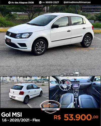 Volkswagen Gol Geração VII MSI 1.6 8V Flex Mec. 4P 2021