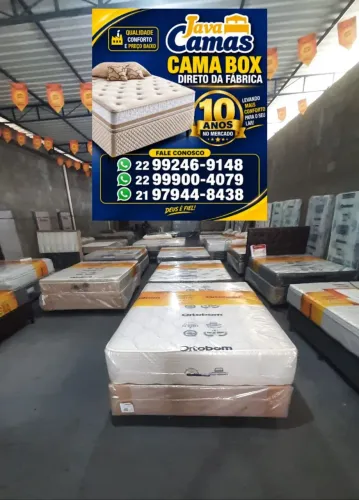 Camas box e colchões