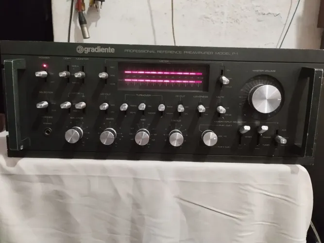 Pré amplificador gradiente p1 com manual