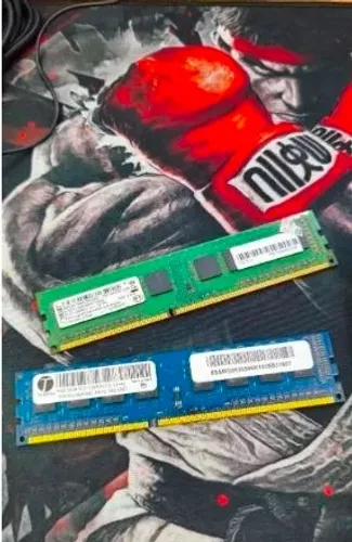 Memoria ram ddr3 4gb 1600mhz funcionando perfeitamente testado